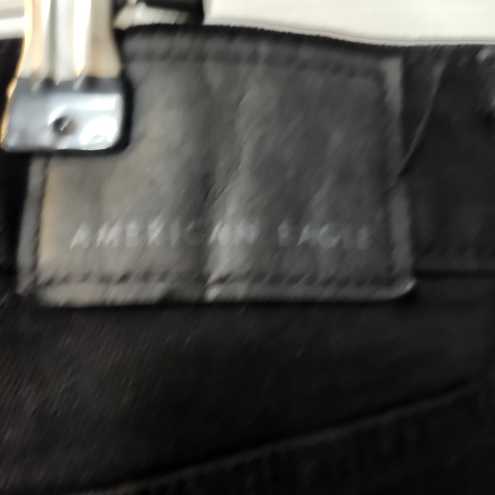 Men's NWT Black American Eagle Airflex Original Straight Jeans. Size 36x30 - Picture 6 of 10
